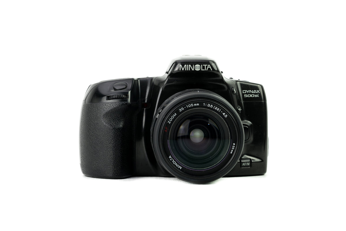 Minolta Dynax 500si + 35-105mm f/3.5-4.5 – BuyMoreFilm