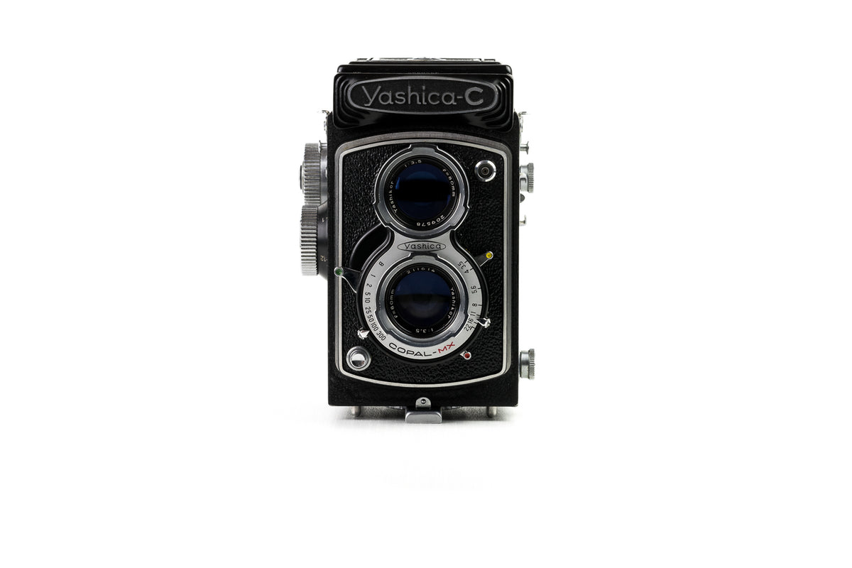 Film Yashicaflex Model C 完動品◎YASHICAFLEX C型 二眼レフ フィルム