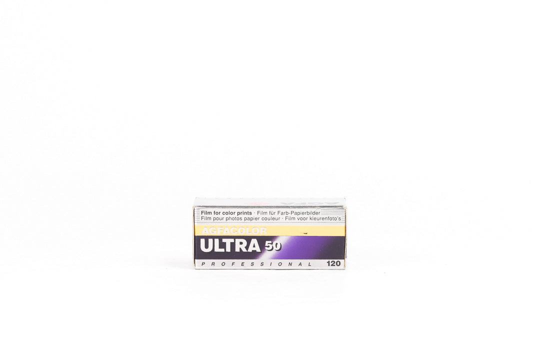 AGFA ULTRA50  ブローニーカラーネガフィルム5本(冷凍保存)
