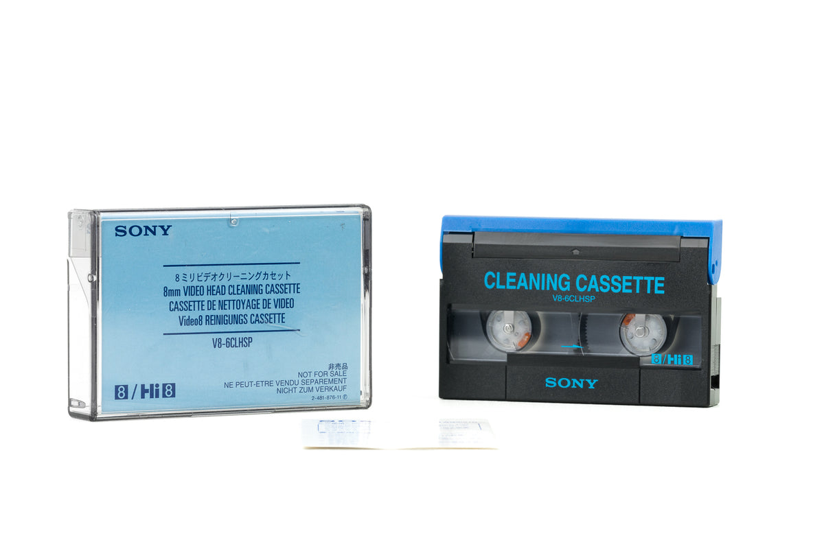 Cassette de nettoyage vidéo Sony 8 mm V8-6CLHSP Cassette de nettoyage vidéo Sony 8 mm V8-6CLHSP