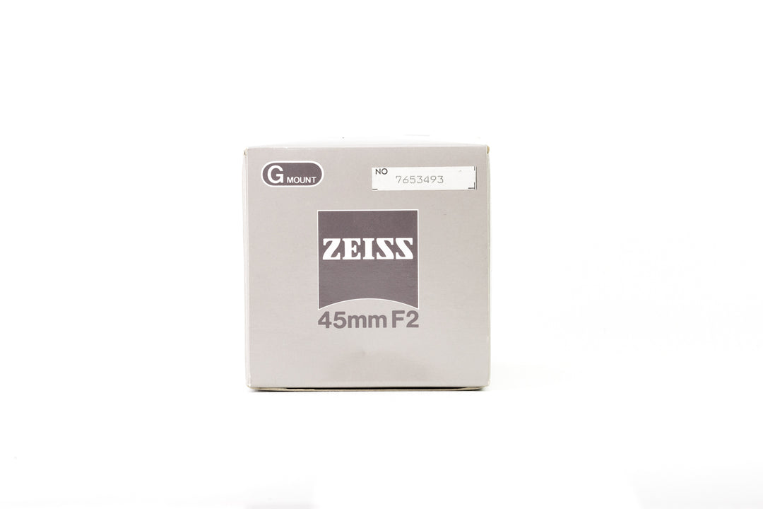Contax G Zeiss 45mm f/2 Planar - For G1 and G2 - Boxed