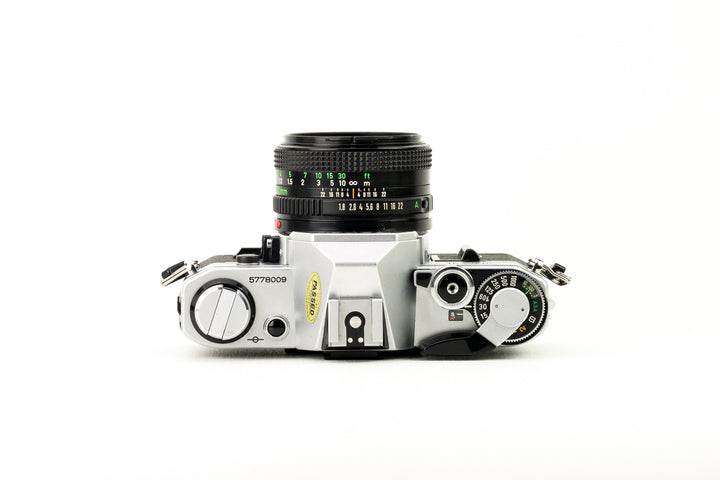 Canon キャノン AE-1 50mm f/1.8 動作品 清掃済 ＠3088 Canon AE-1 +