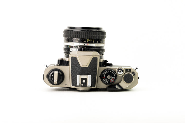 【rhkm】Nikon NEW FM2/T + Nikkor 50mm Nikon FM2/T (Titan/Titanium) + Nikkor 50mm f/1.4 Ai – BuyMoreFilm