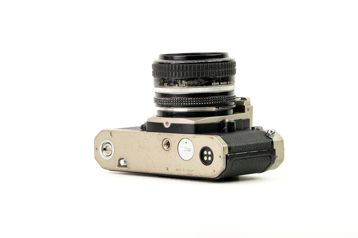 【rhkm】Nikon NEW FM2/T + Nikkor 50mm Nikon FM2/T (Titan/Titanium) + Nikkor 50mm f/1.4 Ai