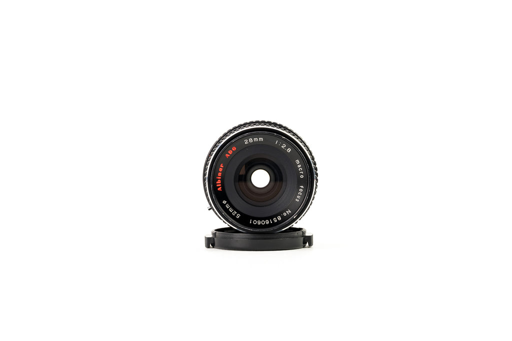 Albiner ADG 28mm 1:2.8 Macro Focus Camera Lens Albiner ADG 28mm 1:2.8 Macro Focus Camera Lens