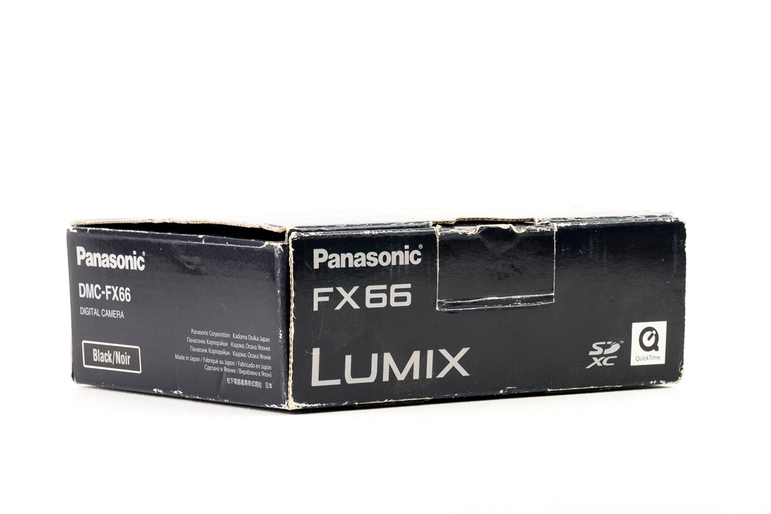 Panasonic Lumix DMC-FX66 - Compact Digital 14.1MP Camera - Leica