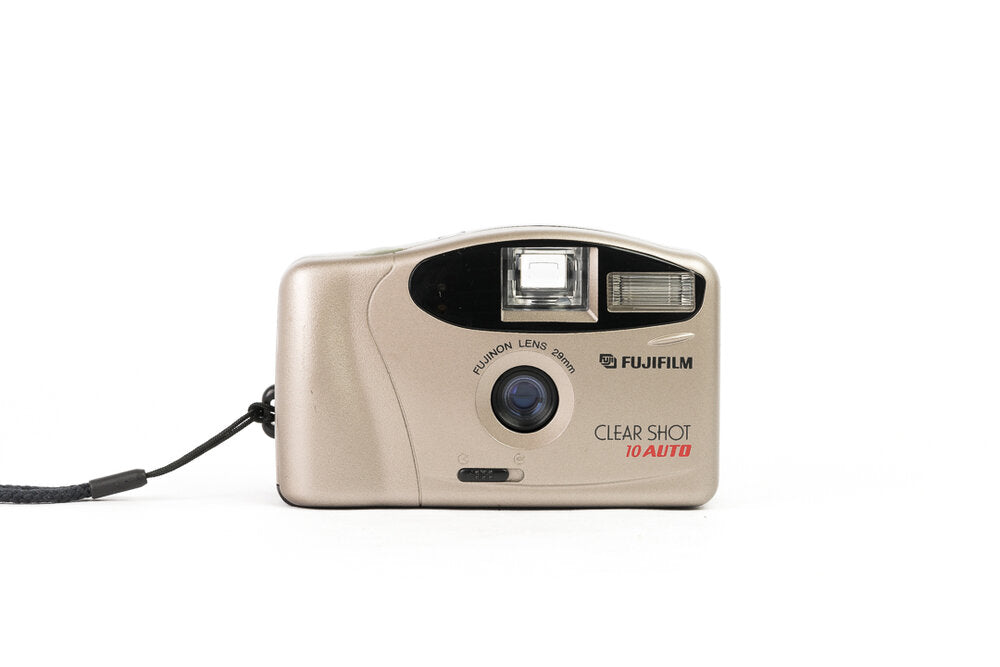 FUJIFILM CLEAR SHOT 10 AUTO フィルムカメラ Fujifilm Clear Shot 10 Auto - Big View-Finder Auto 10 – BuyMoreFilm