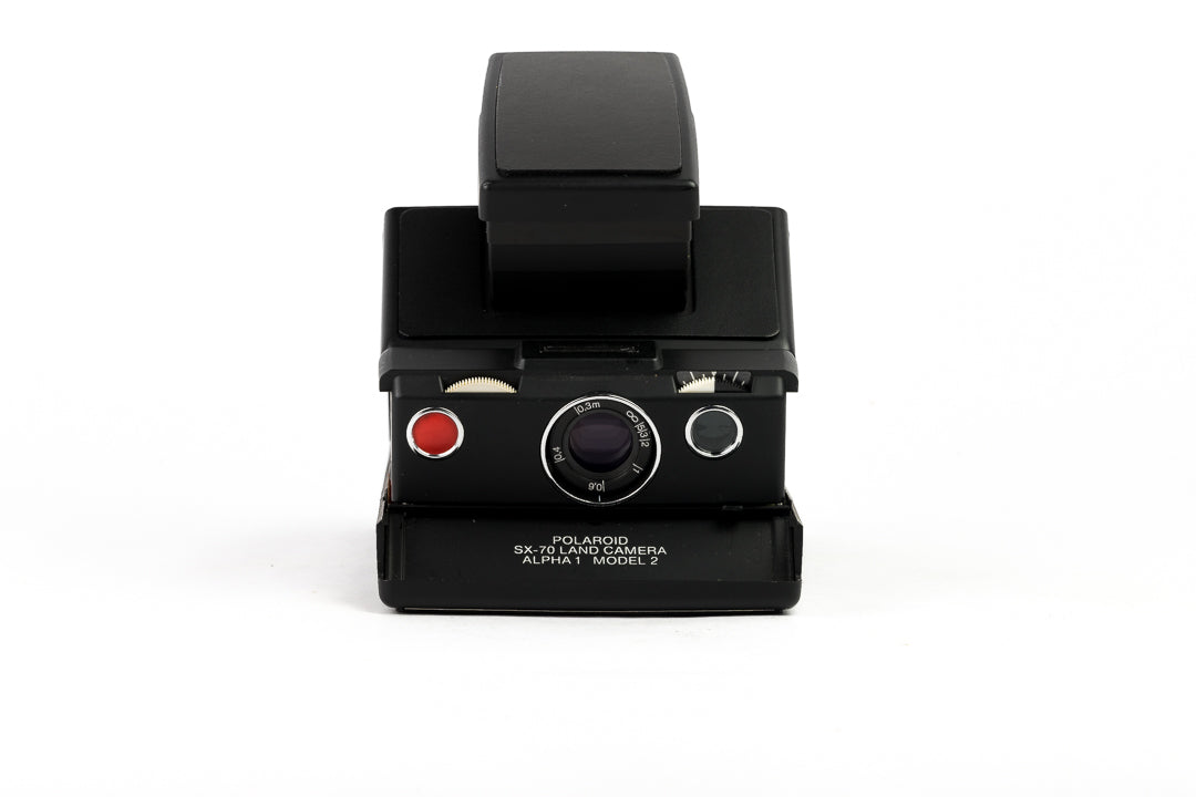 POLAROID LAND CAMERA SX-70 AlPHA1 VINTAGE BROWN LEATHER | eBay