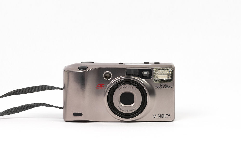 Appareil Photo Minolta Riva Zoom 105EX 38-105mm – Pour Pièces Ou Réparation