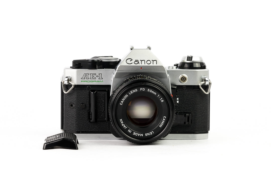 Canon AE-1 50mm Program f⁄1.8 Camera Lens Film - FD SLR F⁄1.8