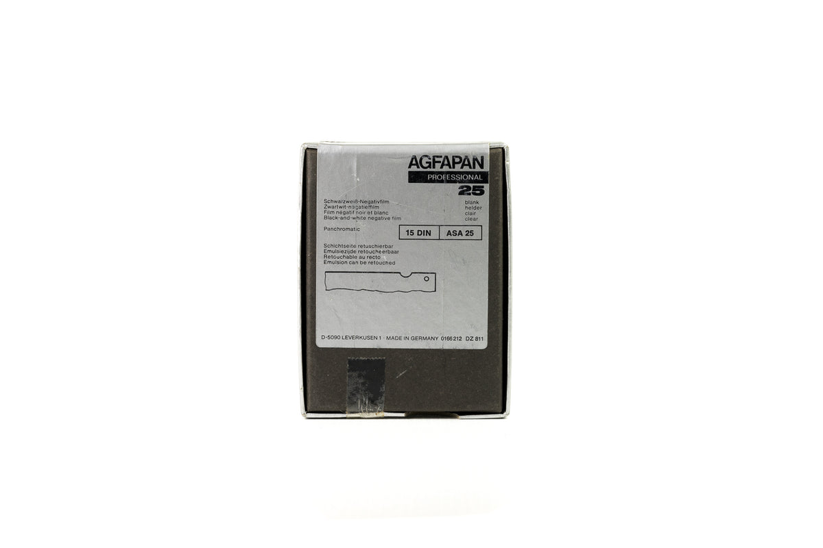 Agfa - Agfapan 25 Pro - Sheet Film – BuyMoreFilm