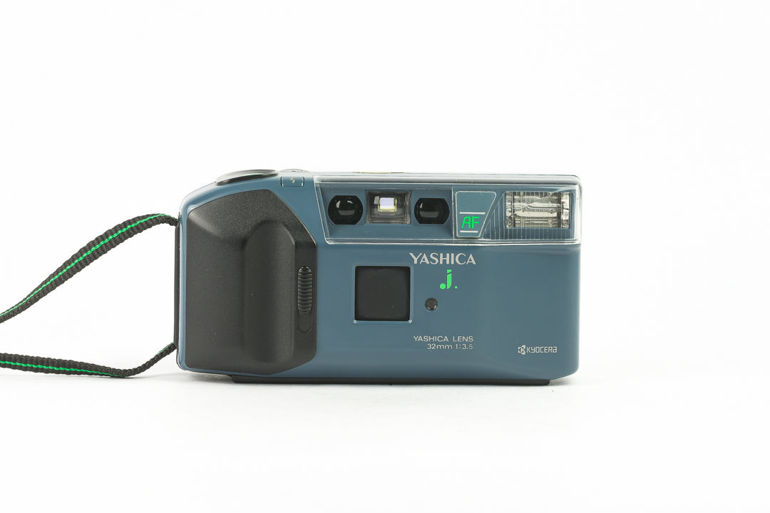 Yashica AF-J - Yashica Blue Ninja Star - Yashica J Motor