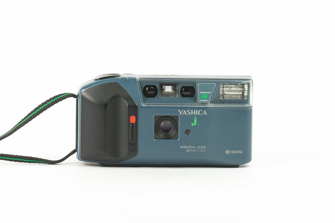 Yashica AF-J - Yashica Blue Ninja Star - Yashica J Motor – BuyMoreFilm