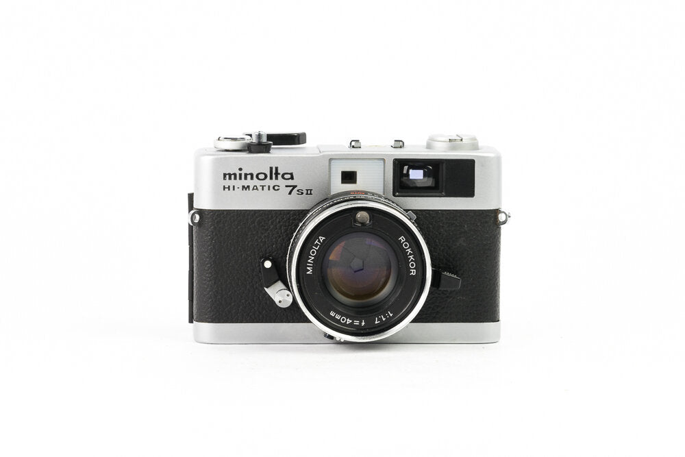 【超希少 完動美品】MINOLTA HI-MATIC 7SⅡ 動作確認済 Minolta Hi-Matic 7sII – BuyMoreFilm