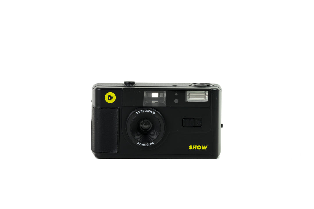 【dubblefilm】SHOW / Reusable FILM Camera SHOW camera turquoise - 35mm reusable camera with flash