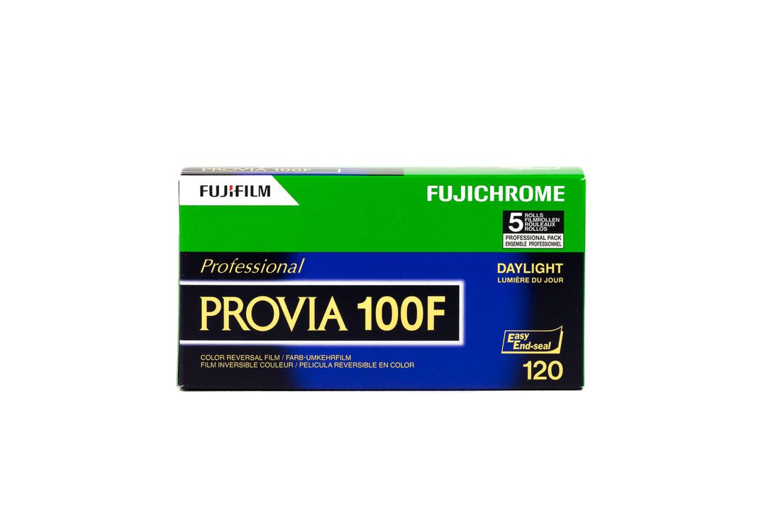 Fuji Fujichrome Provia 100F Professional - 120 - 5 Pack – BuyMoreFilm