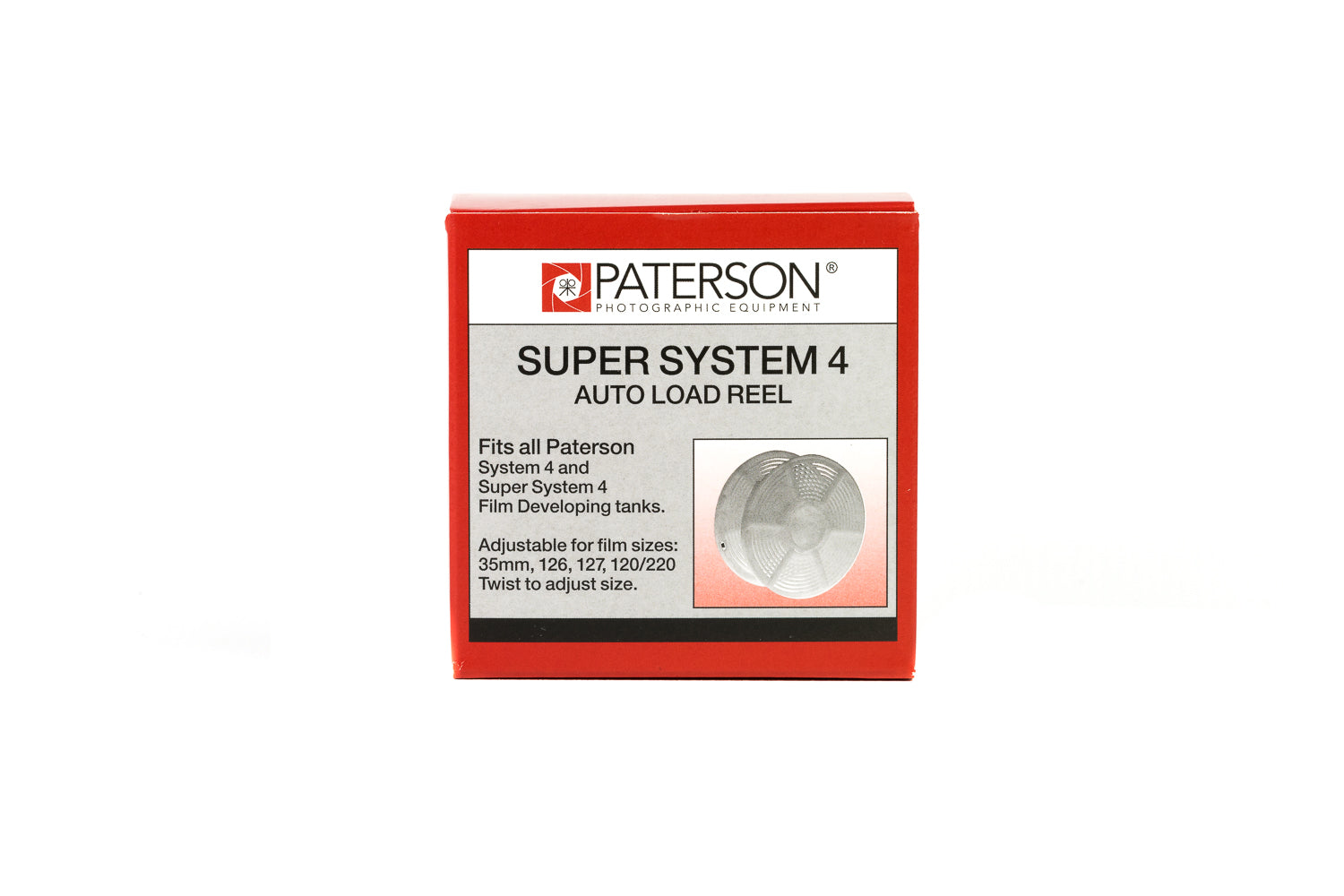 Paterson - Auto-Load Reel - For Developing Tanks - 35mm or 120 Film –  BuyMoreFilm