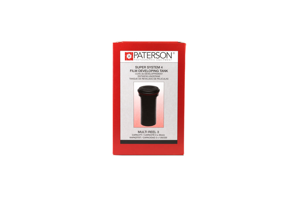 Paterson Developing Tank 3x35mm 2x120 Super System
